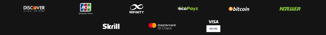 Betify Casino moyens de paiement avec Discover, JCB, MiFinity, ecoPayz, Bitcoin, Neteller, Skrill, Mastercard et Visa